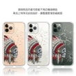 【apbs】iPhone 11 Pro Max / 11 Pro / 11 輕薄軍規防摔施華彩鑽手機殼(酋長)