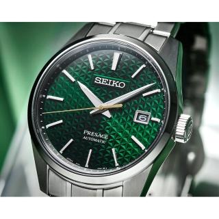 【SEIKO 精工】Presage 新銳系列機械錶-39mm 母親節 禮物 送禮(SPB169J1/6R35-00V0G)