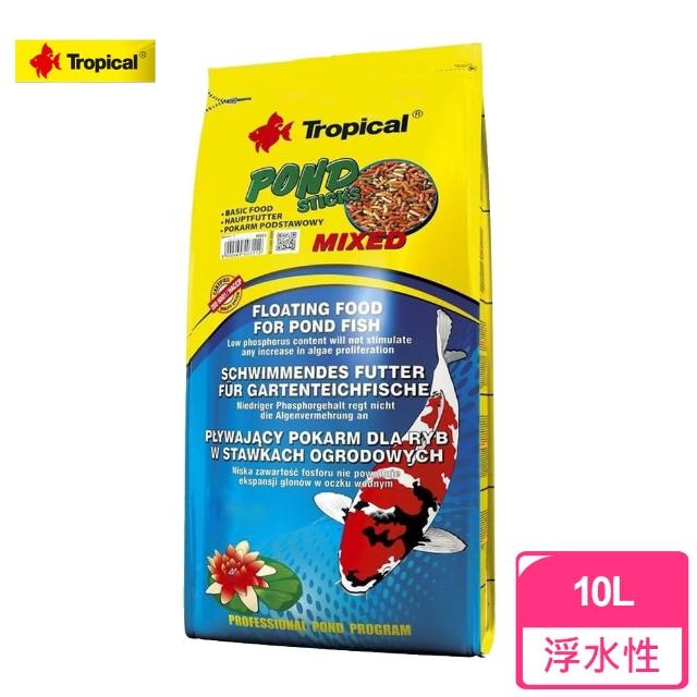 【Tropical 德比克】錦鯉綜合條狀飼料(10L)