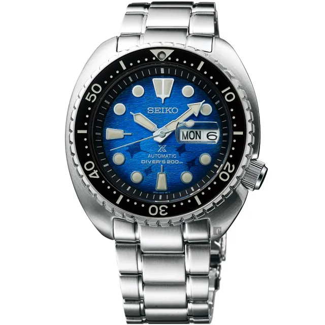 SEIKO 精工】Prospex 愛海洋魟魚200米潛水機械錶(SRPE39J1/4R36-06Z0U