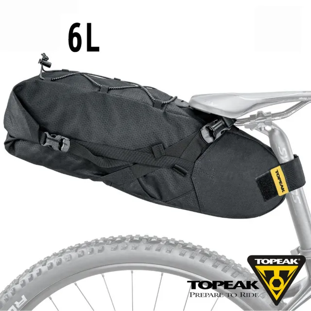 【TOPEAK】Backloader 綁帶式座墊袋輕旅行後行李袋-防水內袋-6L(環島)