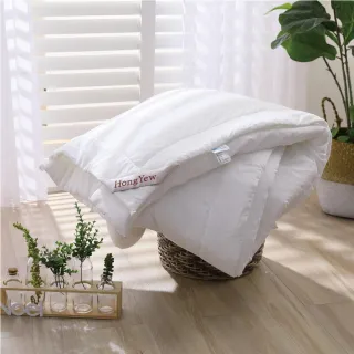【HongYew 鴻宇】機洗四季被 可水洗纖維 台灣製(單人 棉被)