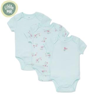 【Littleme 官方直營】花園連身衣3件組(NB-9M)