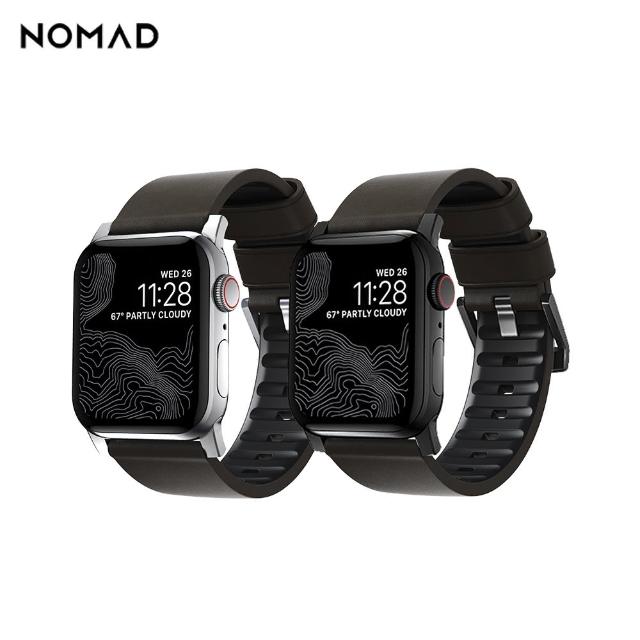 【美國NOMAD】49/46/45/44mm APPLE WATCH 專用職人防水機能皮革錶帶(機能防潑水)