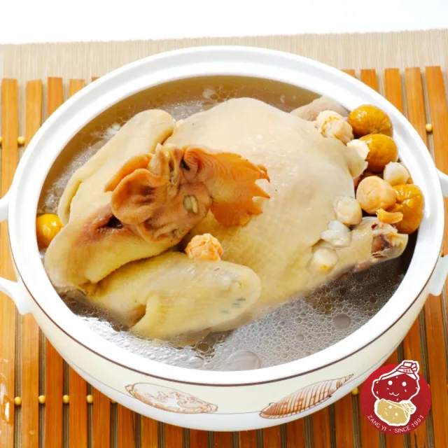 【正一排骨】老祖宗燉雞湯2組(四款任選2500g/全雞_黑蒜雞_何首烏雞_干貝栗子_胡椒豬肚雞)