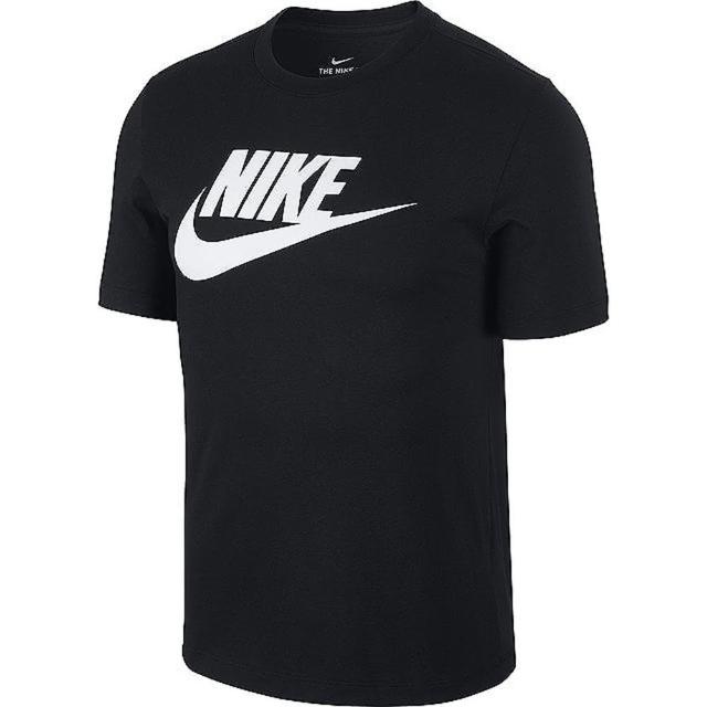 【NIKE 耐吉】上衣 男款 短袖上衣 運動 慢跑 AS M NSW TEE ICON FUTURA 黑 AR5005010