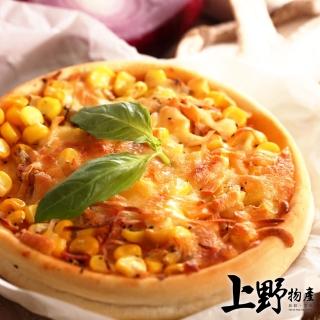 【上野物產】五吋牽絲海鮮圓披薩30片