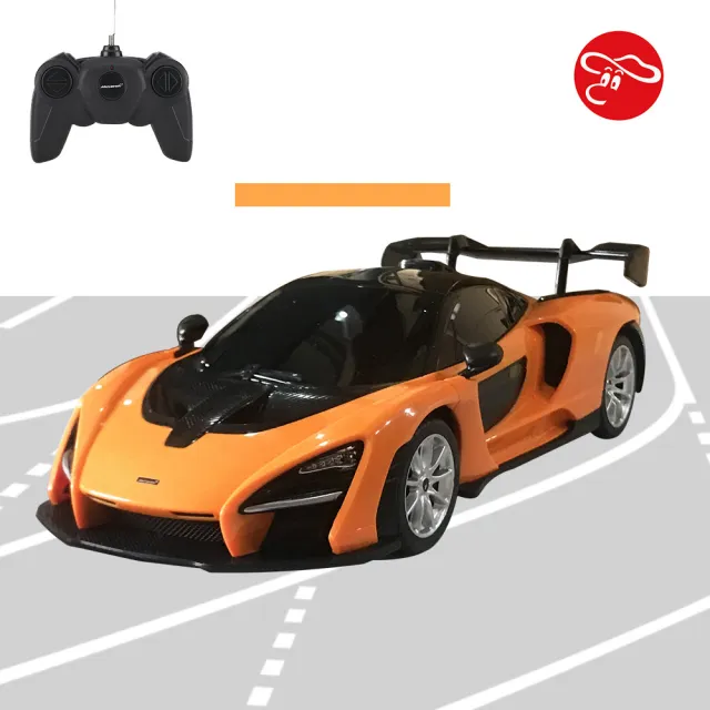 【瑪琍歐】2.4G 1:24 McLaren Senna 遙控車/96700(2.4G遙控系統 1:24原廠授權)