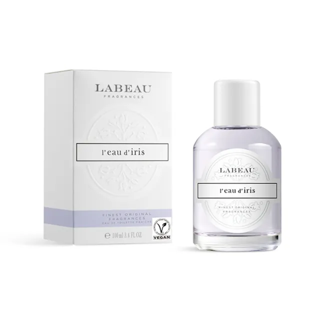 即期品【LABEAU】純淨花園鳶尾花淡香水 100ml(專櫃公司貨)