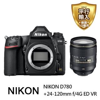 【Nikon 尼康】D780 BODY單機身+24-120mm F4G ED VR(平行輸入)