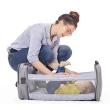 【Familidoo 法米多】時尚媽媽包/育嬰包/親子包(大容量親子包變身嬰兒睡床)