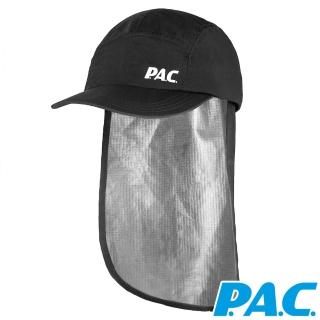 【PAC德國】中性GORE-TEX防水防風透氣防蚊休閒帽(PAC30421001黑/抗UV防曬/護頸遮陽片/棒球帽/鴨舌帽)