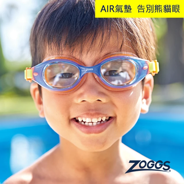 Zoggs 幼童0-6歲音速AIR氣墊防霧泳鏡-藍藍色(泡湯/溫泉/游泳/衝浪/玩水/海邊)