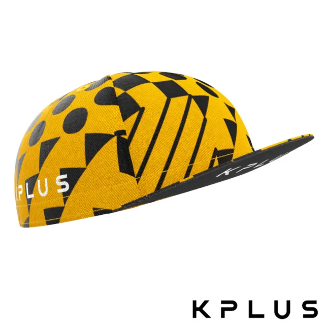 【KPLUS】FORMULA特仕款騎行小帽/單車小帽-方程式黃(單車小帽 慢跑、馬拉松、健行、日常休閒也適用)