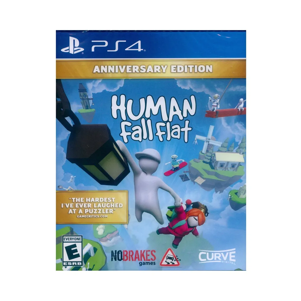 【SONY 索尼】PS4 人類 : 跌落夢境 周年紀念版 中英文美版(Human: Fall Flat Anniversary Edition)