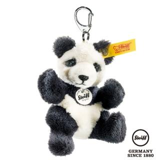 【STEIFF】貓熊 Panda Keyring(經典吊飾 黃標)