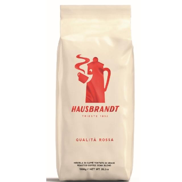 即期品【HAUSBRANDT】QUALITA’ ROSSA 紅牌咖啡豆(1KG/包)