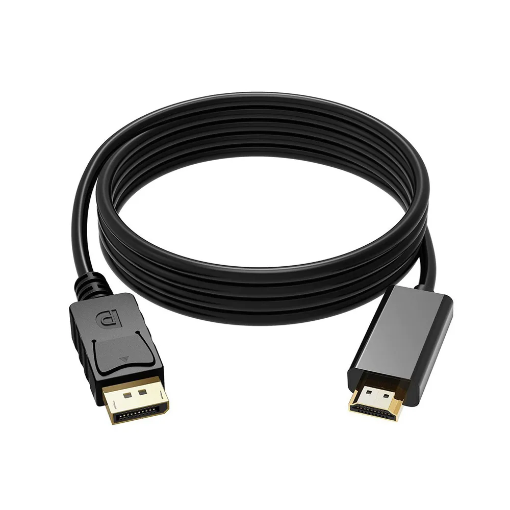 【LineQ】DP轉HDMI 公對公 1.8米影音訊號線