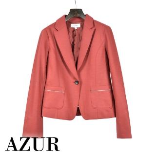 【AZUR】都會風格亮色西裝外套 -2色