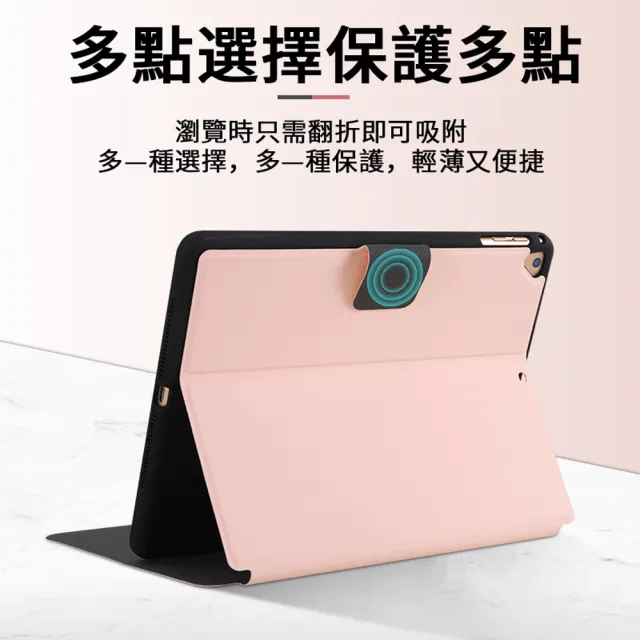 【ANTIAN】iPad Air 5/Air 4 通用 10.9吋 2022/2020版 內置筆槽平板皮套 智慧休眠保護套