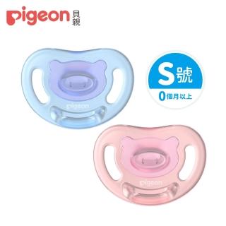 【Pigeon貝親 官方直營】Soft Buddy全矽膠安撫奶嘴S(2色)