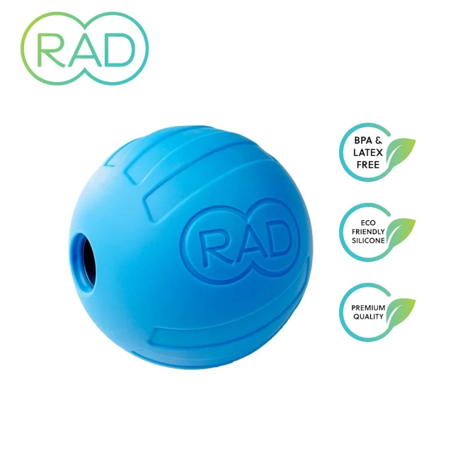 【RAD Roller】Atom 全方位舒緩原子球 11cm(瑜珈球 按摩球 運動舒緩 筋膜放鬆)