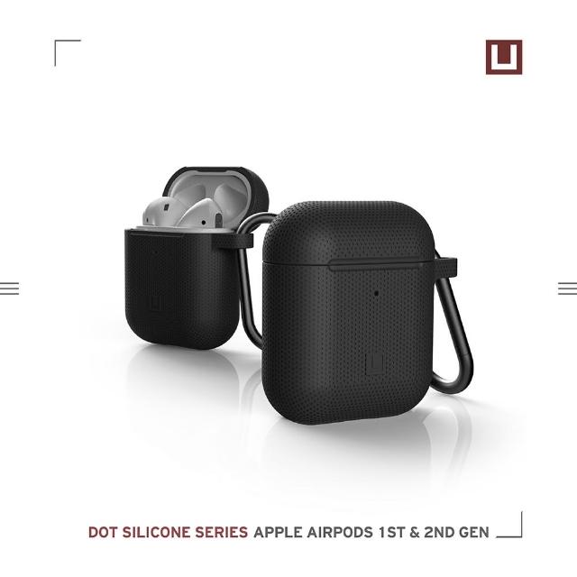 【UAG】(U) AirPods 耐衝擊保護殼-黑