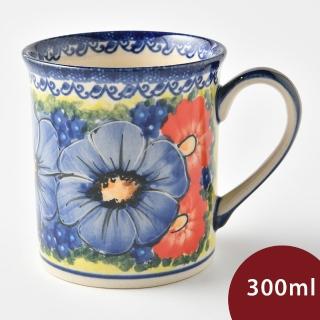 【美學生活 波蘭陶】波蘭陶 Cerraf 濃縮咖啡杯 馬克杯 咖啡杯 水杯 茶杯 300ml 波蘭手工製(仲夏紫蜜系列)