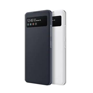 【Samsung 三星】Galaxy A42 5G S View 原廠透視感應皮套(台灣公司貨)