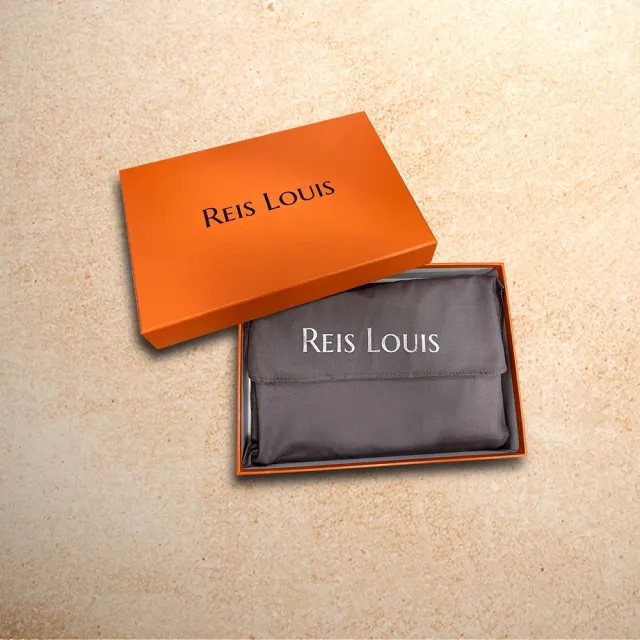 【REIS LOUIS 李斯路易斯】雙11 荔枝紋棋盤格男士都會手拿包(荔枝紋 棋盤格 男士)