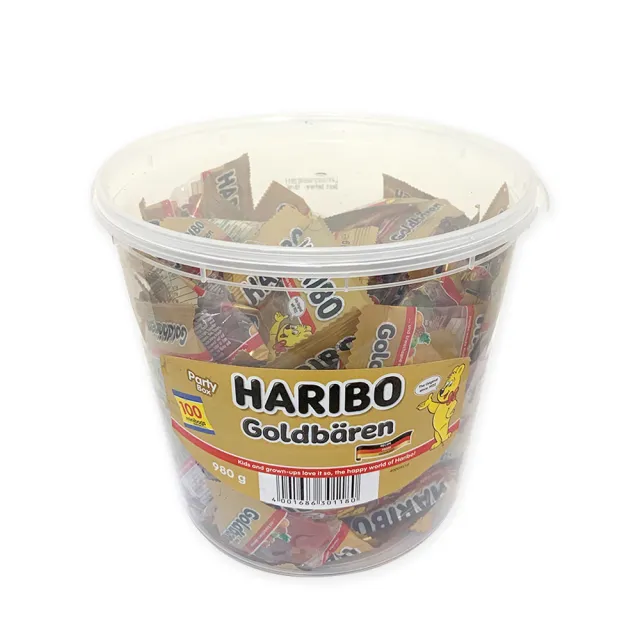 【美式賣場】HARIBO 哈瑞寶 金熊Q軟糖分享包(1kg)