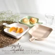 【Homely Zakka】北歐創意陶瓷單柄烤盤/牛排盤/沙拉盤(3色任選)