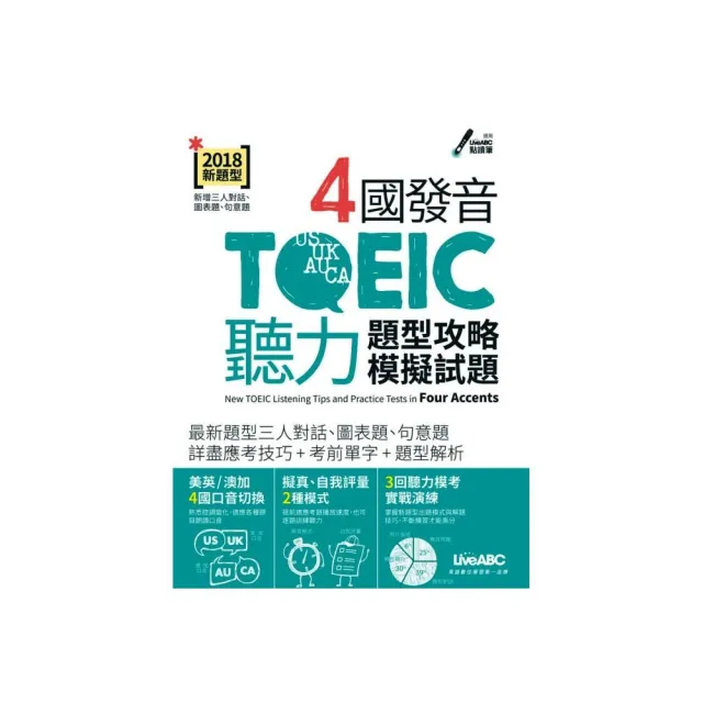 4國發音TOEIC聽力（數位學習版）