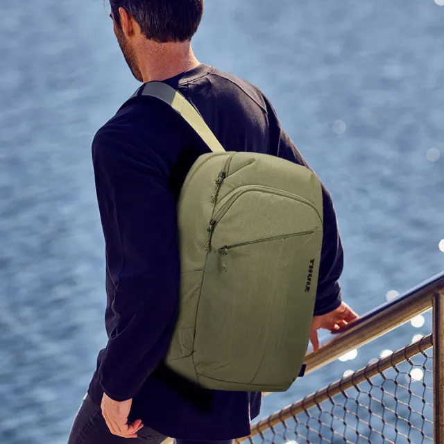 【Thule 都樂】Exeo Backpack 15.6 吋環保後背包(黑色/電腦包/後背包)
