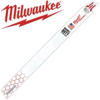 【Milwaukee 美沃奇】鐵工專用12吋軍刀鋸片5入(48-00-5794)