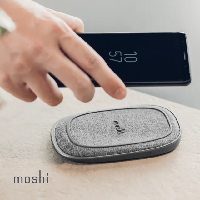 【moshi】Porto Q 5K 無線充電行動電源(充電盤+行動電源)