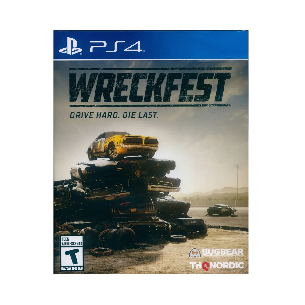 【SONY 索尼】PS4 撞車嘉年華 中英日文美版(Wreckfest)