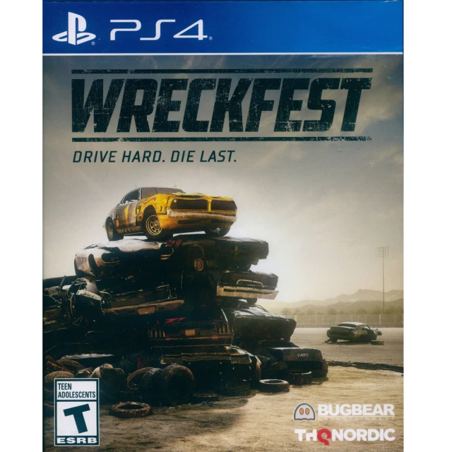 SONY 索尼 PS4 撞車嘉年華 中英日文美版(Wreckfest)