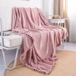 【BELLE VIE】韓版球球牛奶絨親膚保暖蓋毯-150x200cm(多色任選/薄毯 毛毯 造型毯)
