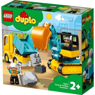 【LEGO 樂高】LT10931 得寶系列 - 卡車 & 挖土機