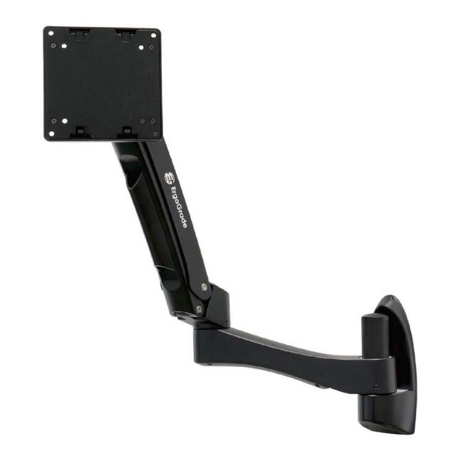 ErgoGrade EGATW20Q 單螢幕支架 鋁合金桌夾式螢幕臂 適用15-32吋 承載2-10kg 黑色 VESA標準