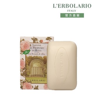 【L’ERBOLARIO 蕾莉歐】玫瑰植物皂100g