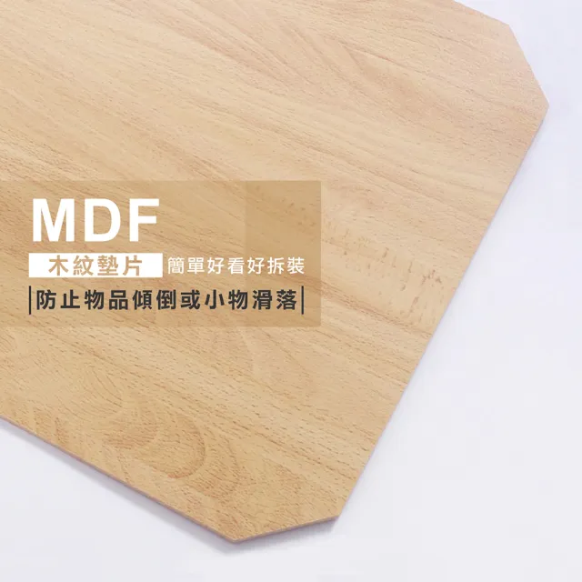 【KIWISH 奇意生活館】鐵架配件MDF木紋墊片90x46cm四片組(鐵架配件/收納架/層架/置物架/波浪架/貨架)