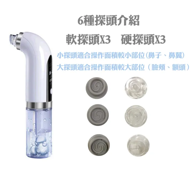 【呈云】注水小氣泡電動臉部清潔儀 黑頭粉刺機(CY-128A)