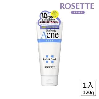 【ROSETTE】深層淨脂清爽洗顏乳(120g)