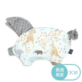 【La Millou】豆豆小豬枕 嬰兒枕(澳洲森友會-藍底-銀河星空灰)