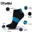【DR. WOW】6入組-透氣輕壓力足弓機能消臭襪-男女款(幸福棉品台灣製造)