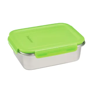 【CorelleBrands 康寧餐具】可微波316不鏽鋼保鮮盒/便當盒2350ml-兩色可選