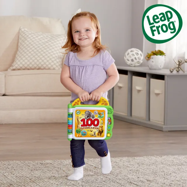 【LeapFrog】100單字動物互動認知圖鑑