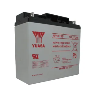 【湯淺】YUASA NP18-12B鉛酸電池12V17.2Ah 電動儀器設備 無人搬運機(UPS 不斷電系統)